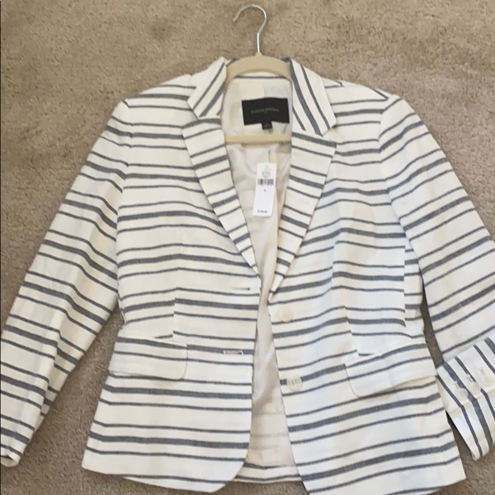 NWT Banana Republic Striped Blazer